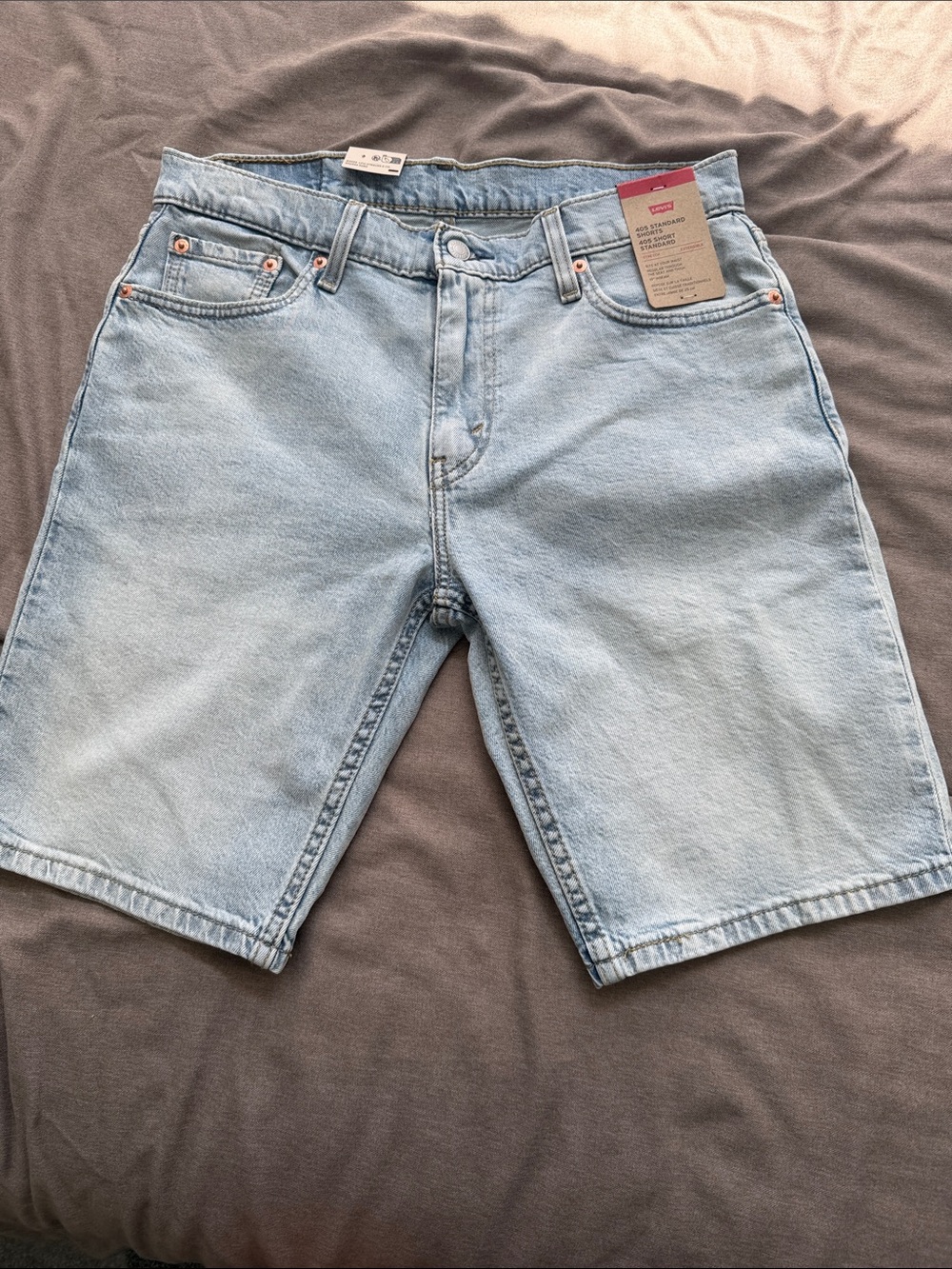 Levi's Light Blue Denim Men's Jean Shorts